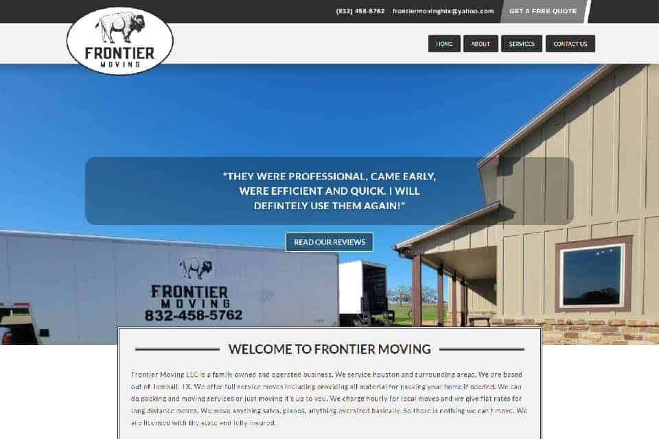 Frontier Moving by Eagle Custom Apparel